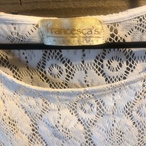 Francesca’s Lace Top